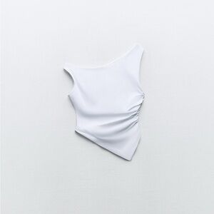 Zara asymmetrical top